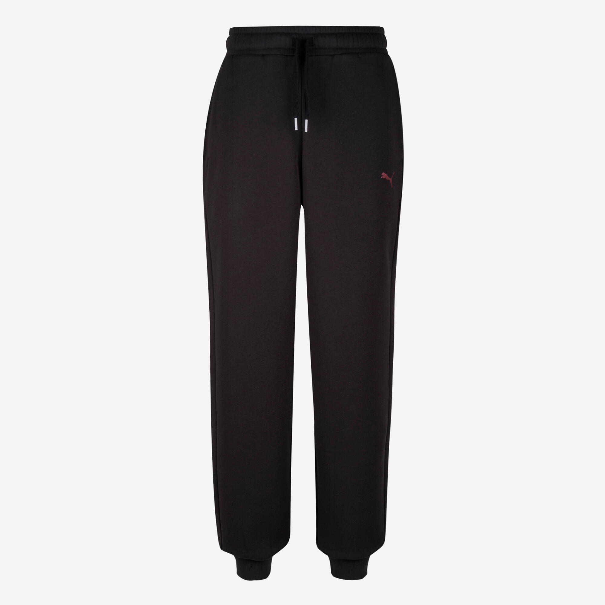 Pantaloni tuta Puma donna regular fit leggeri neri 8/8