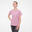 T-shirt femme en coton, rose