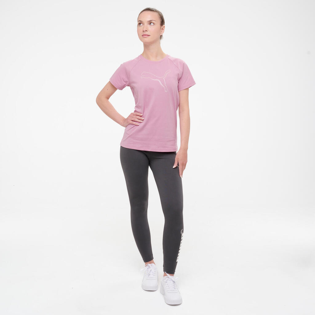 Women's Cotton T-Shirt - Pink