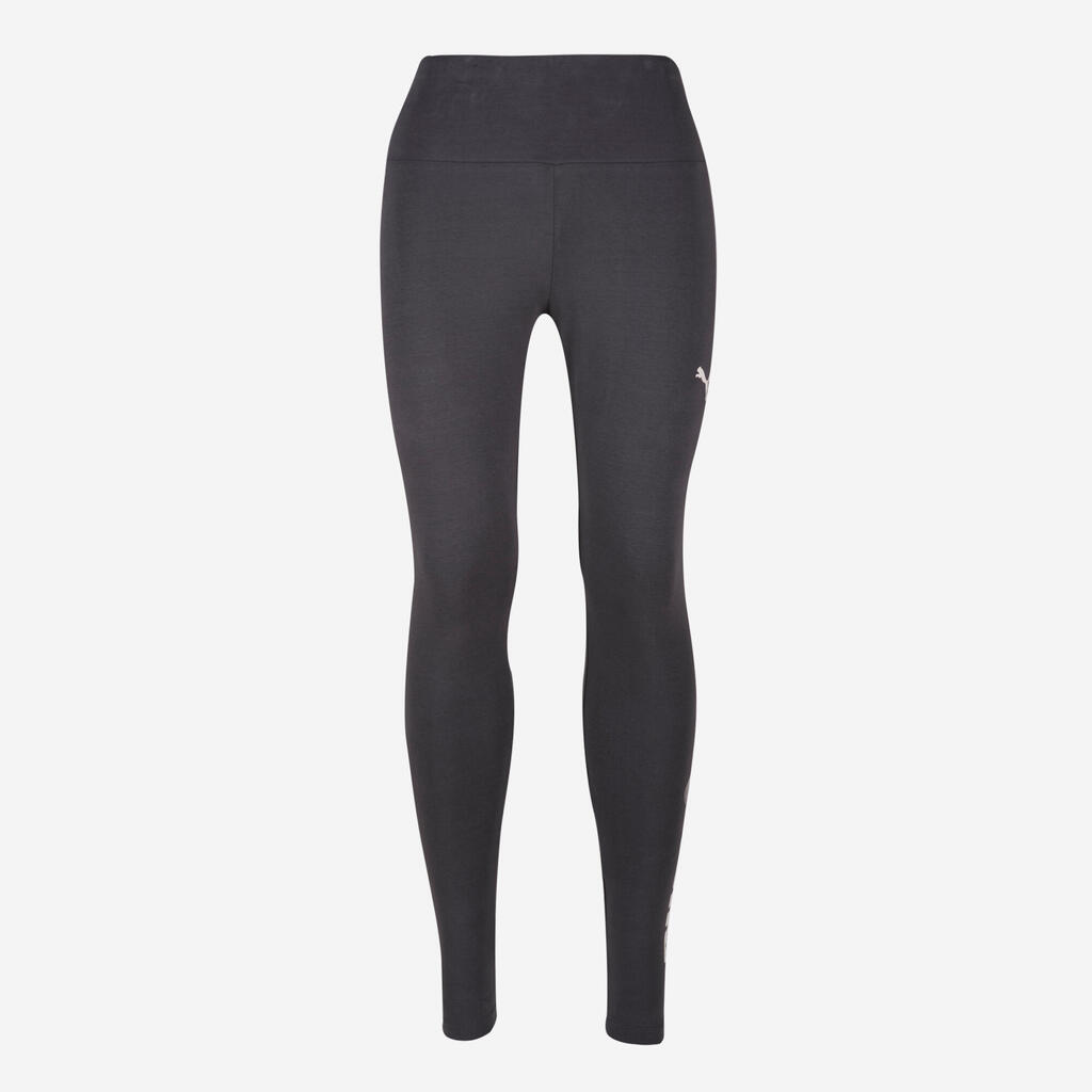 Women's Cotton Fitness 7/8 Leggings - Dark Grey