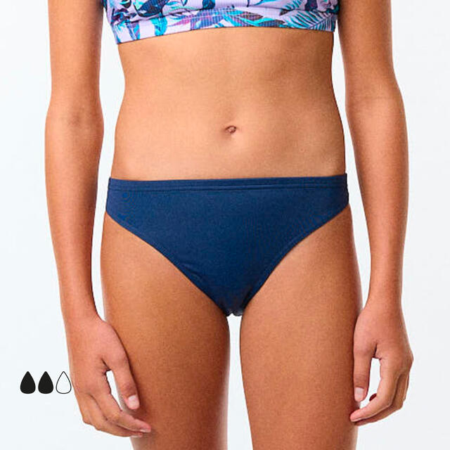 Costume slip ragazza SMOON azzurro