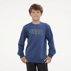 Sweatshirt de Educação Física Criança Violeta-escuro