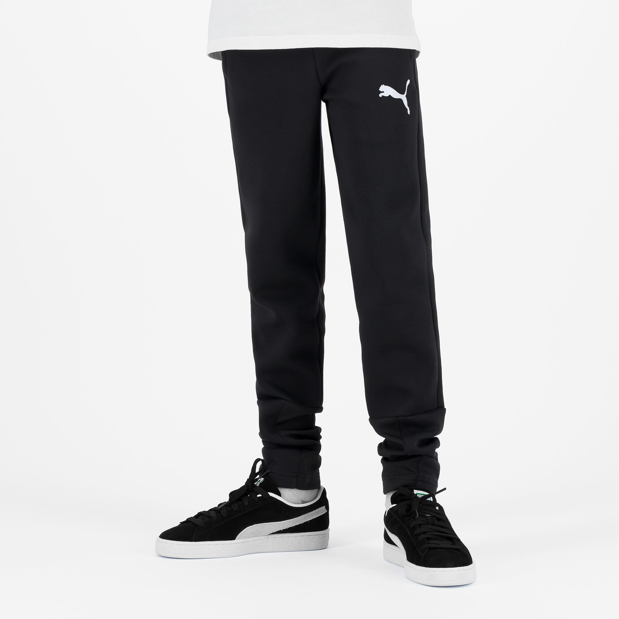 PUMA Joggingbroek voor kinderen Active zwart