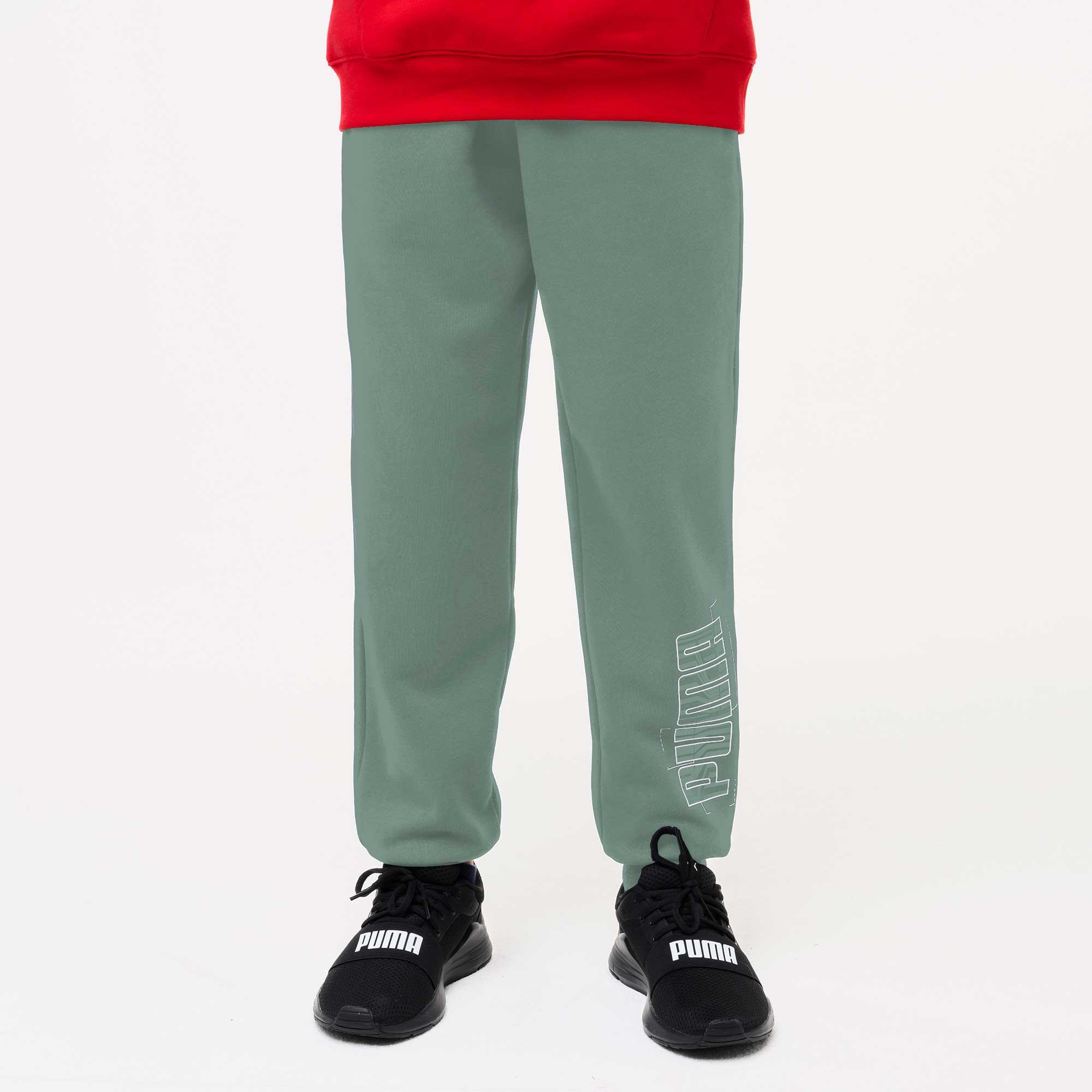 Pantalon de jogging enfant, vert