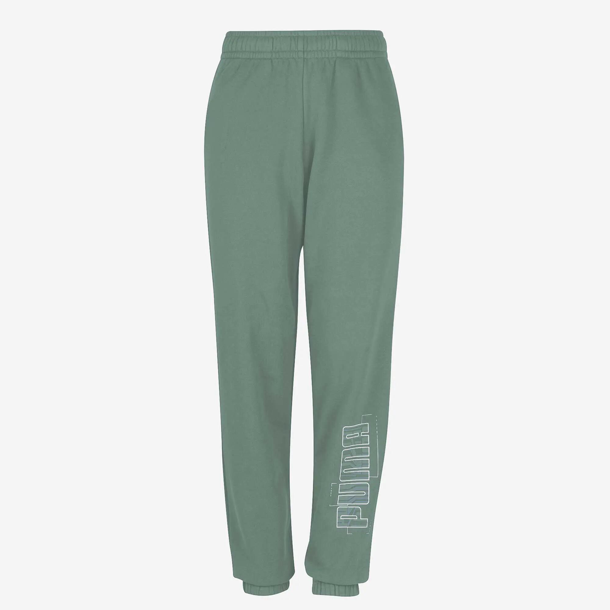 Pantalon de trening PUMA Educație fizică Bej Copii 10/14
