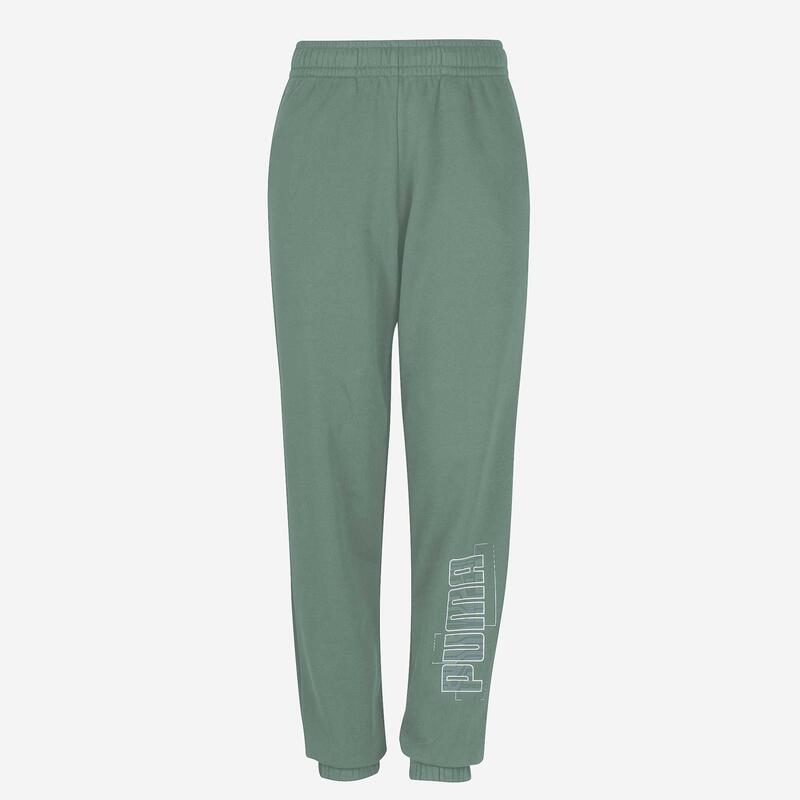 Pantalon de trening PUMA Educație fizică Bej Copii