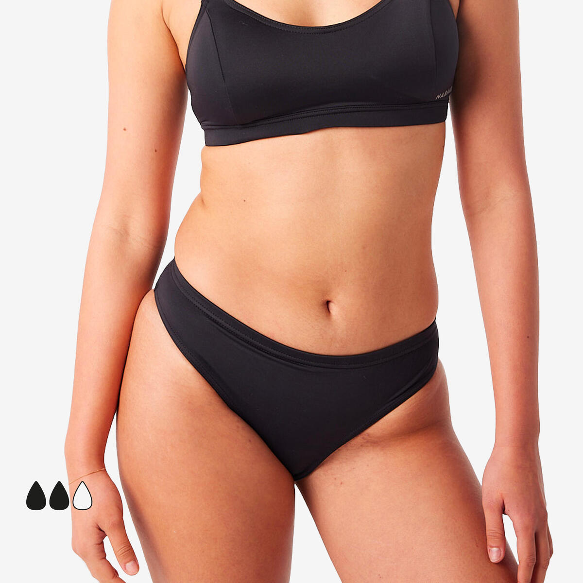 Bas de maillot de bain menstruel étanche - Culotte Femme - Flux moyen - SMOON