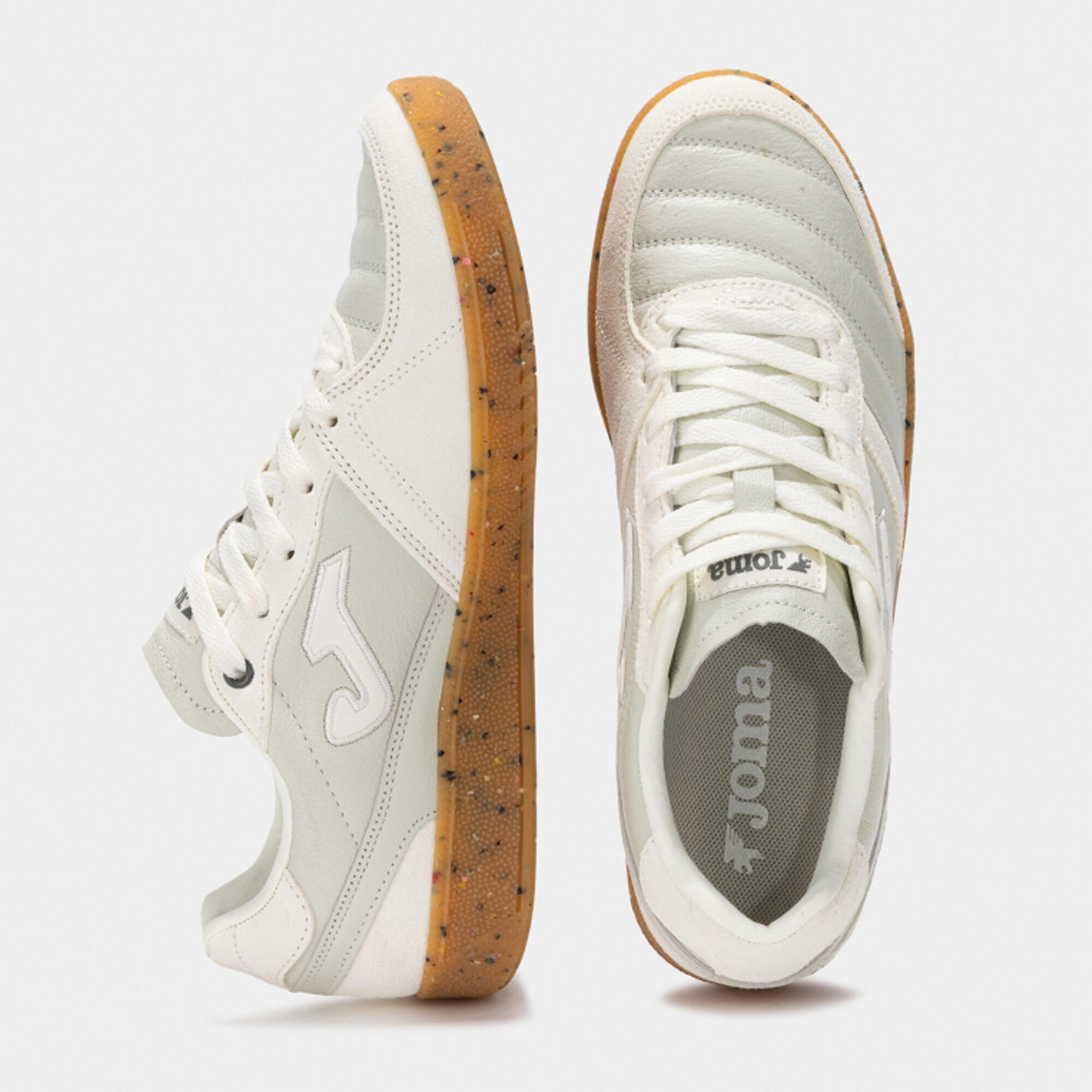Zapatillas casual hombre Joma Copa mundial beige 3/5