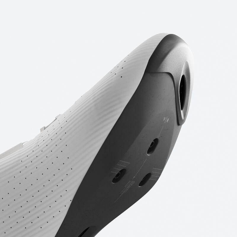 Chaussures vélo route van rysel RCR R blanches