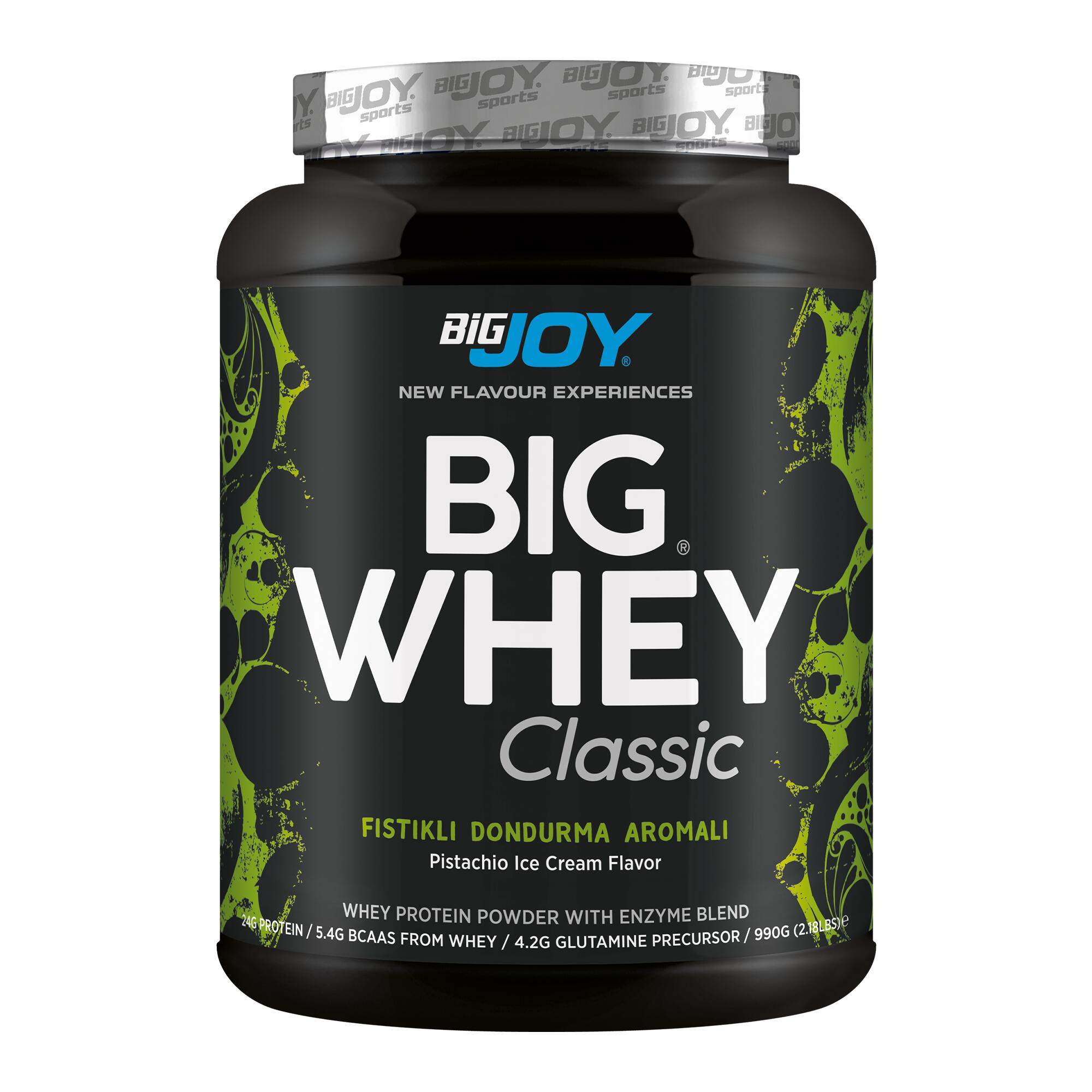 BIG JOY Bigjoy Bigwhey Protein Tozu - Antep Fıstığı - 990g