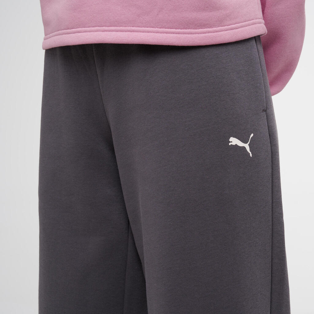Women's Straight-Leg Jogging Bottoms - Black