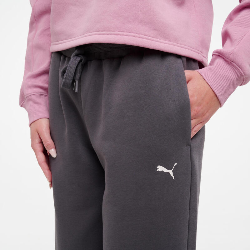 Pantalon de trening drept Negru Damă