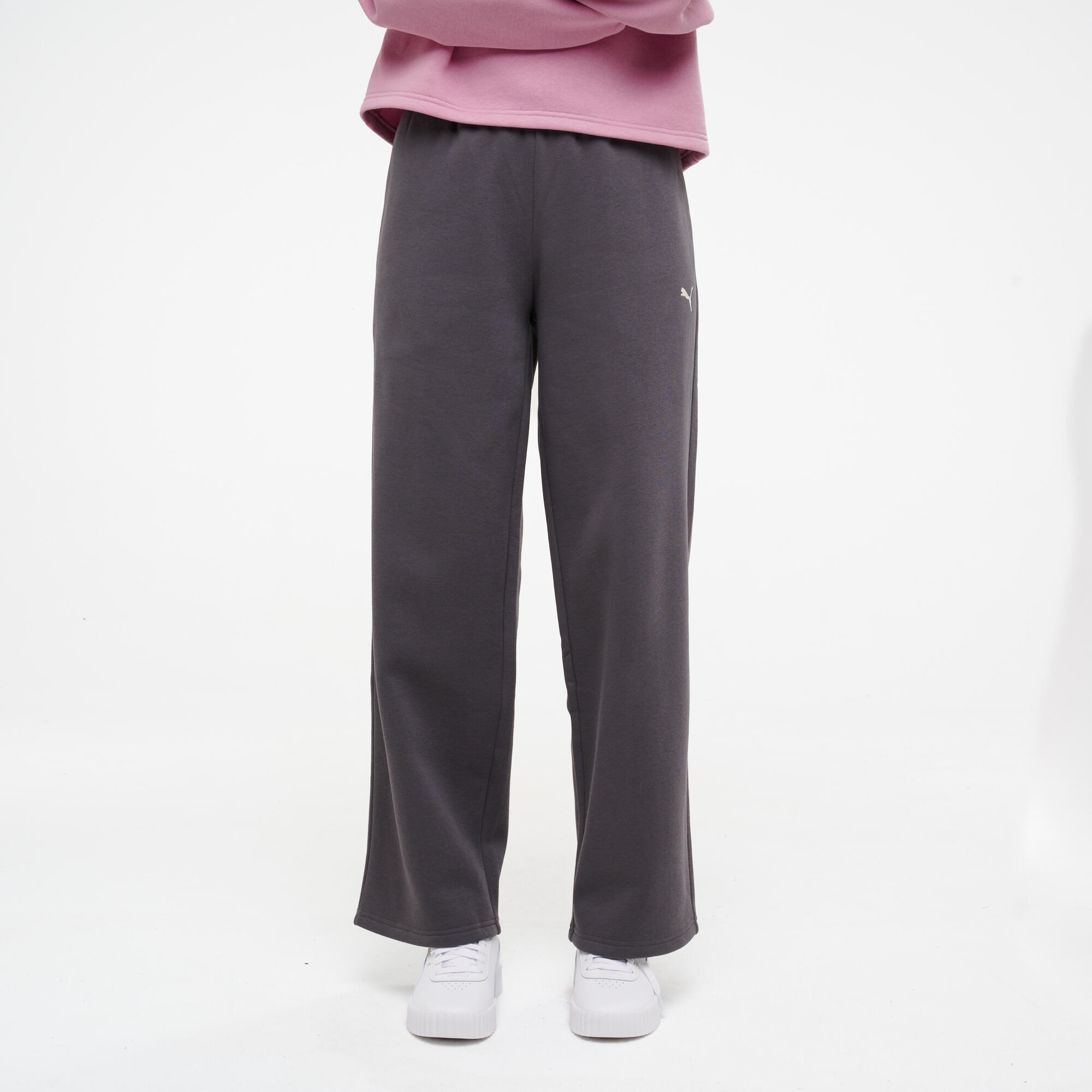 Pantalon de trening drept Negru Damă