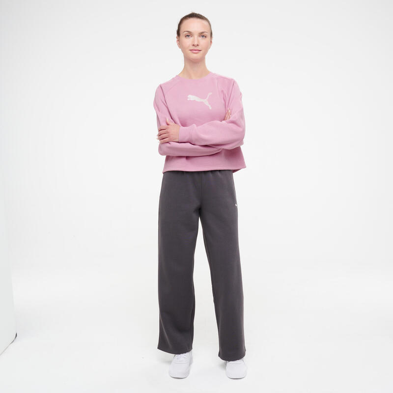 Pantalon de trening drept Negru Damă