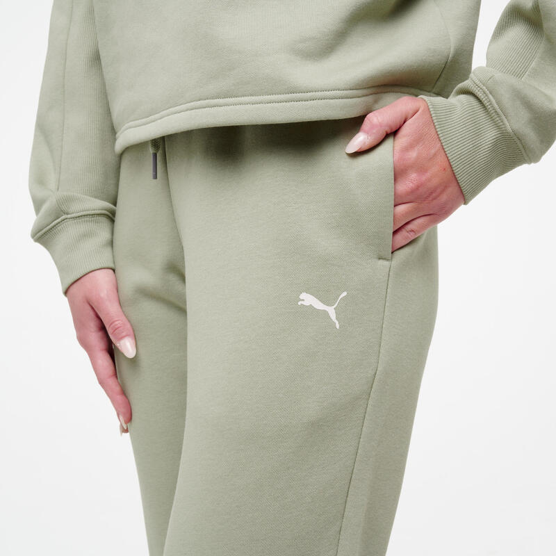 Puma Ensemble Jogging Femme Coton Pantalon Jogging Puma Femme Bleu