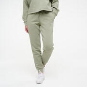 Pantalon de trening bumbac Verde Damă