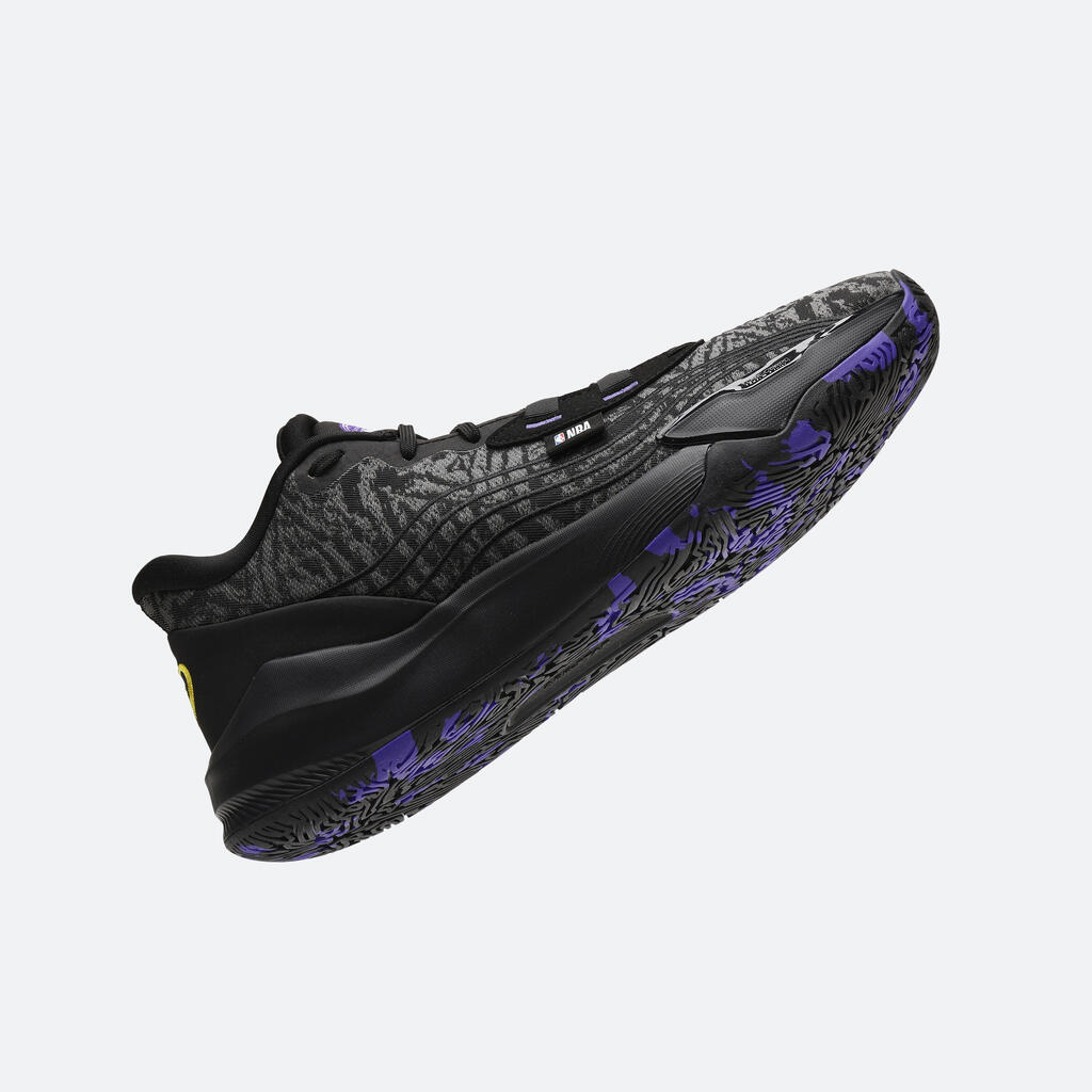 Crne uniseks patike za košarku FAST 900 LOW-1 NBA LAKERS