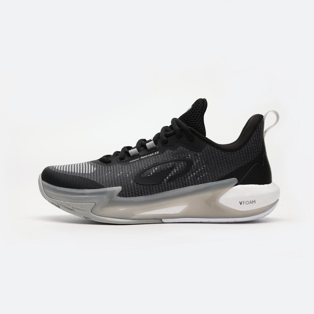 ZAPATILLAS DE BÁSQUETBOL ADULTO FAST 500 NEGRO