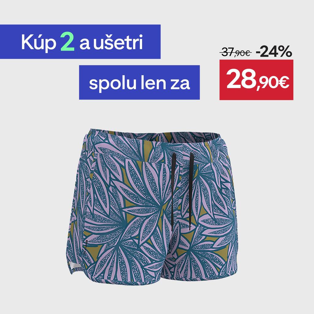 Šortkové plavky Tini Flow fialovo-modré