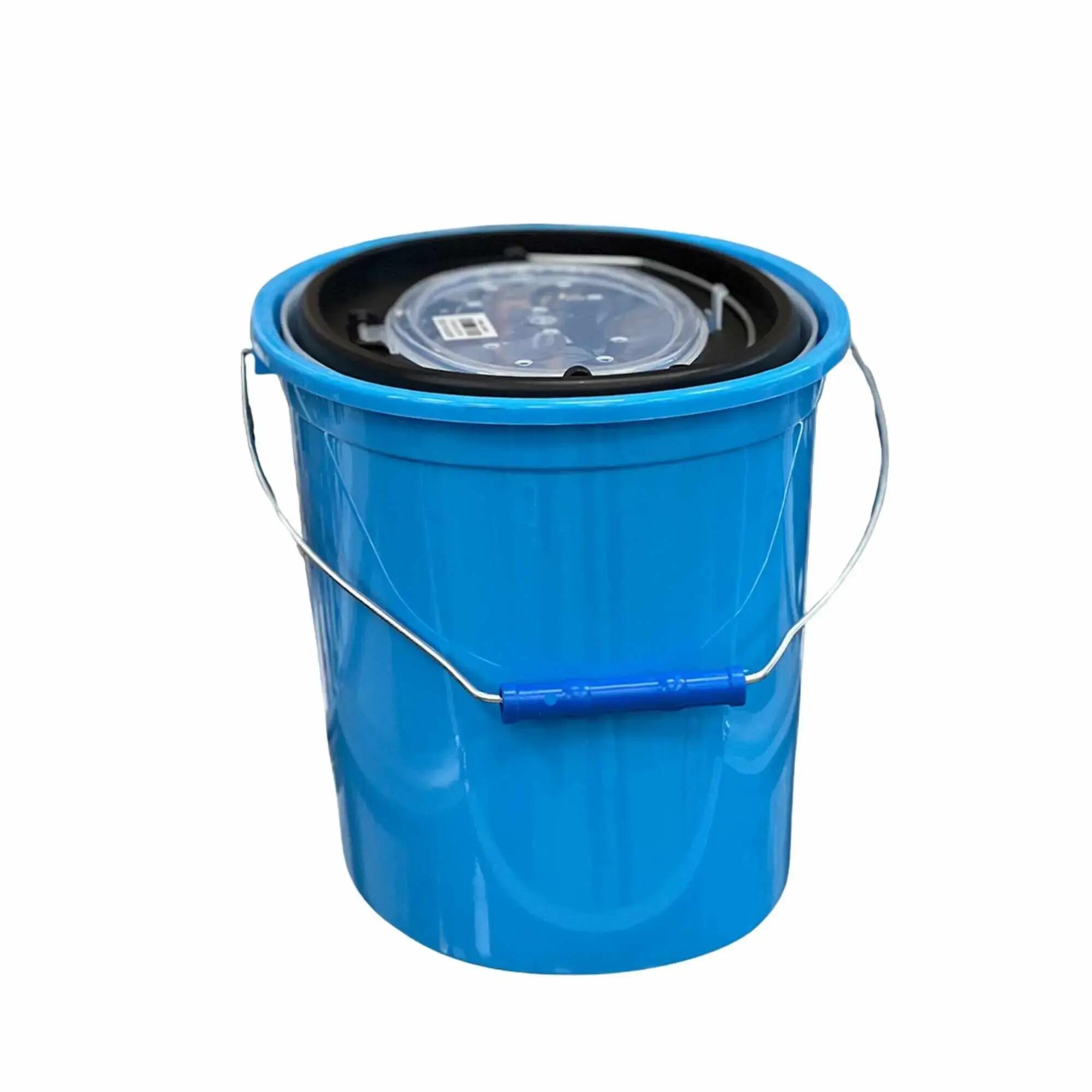 Oval Süzgeçli Balıkçı Kovası - 8 Lt - Mavi - Albastar 2/2