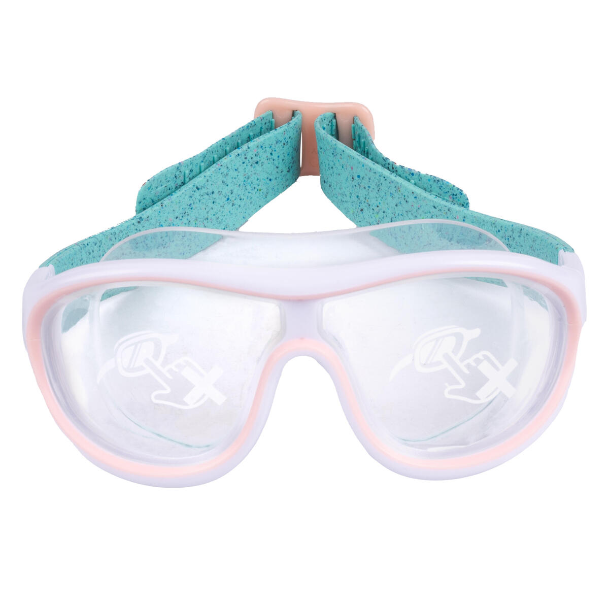 Masque De Piscine SWMDOW - Ecran Clair - Taille Unique - Blanc Vert