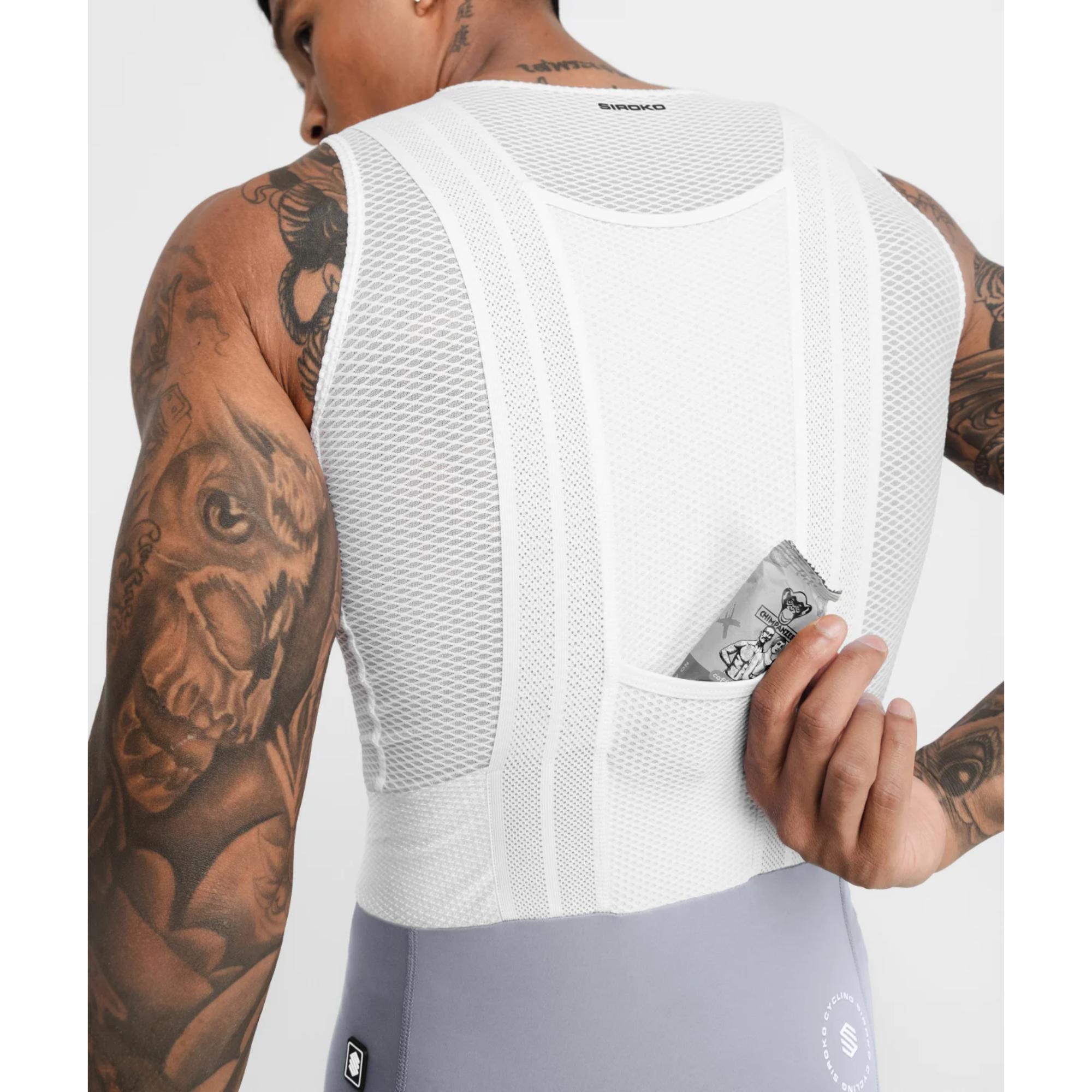 Culotte ciclismo corto con tirantes hombre Siroko BX Fassa 5/6