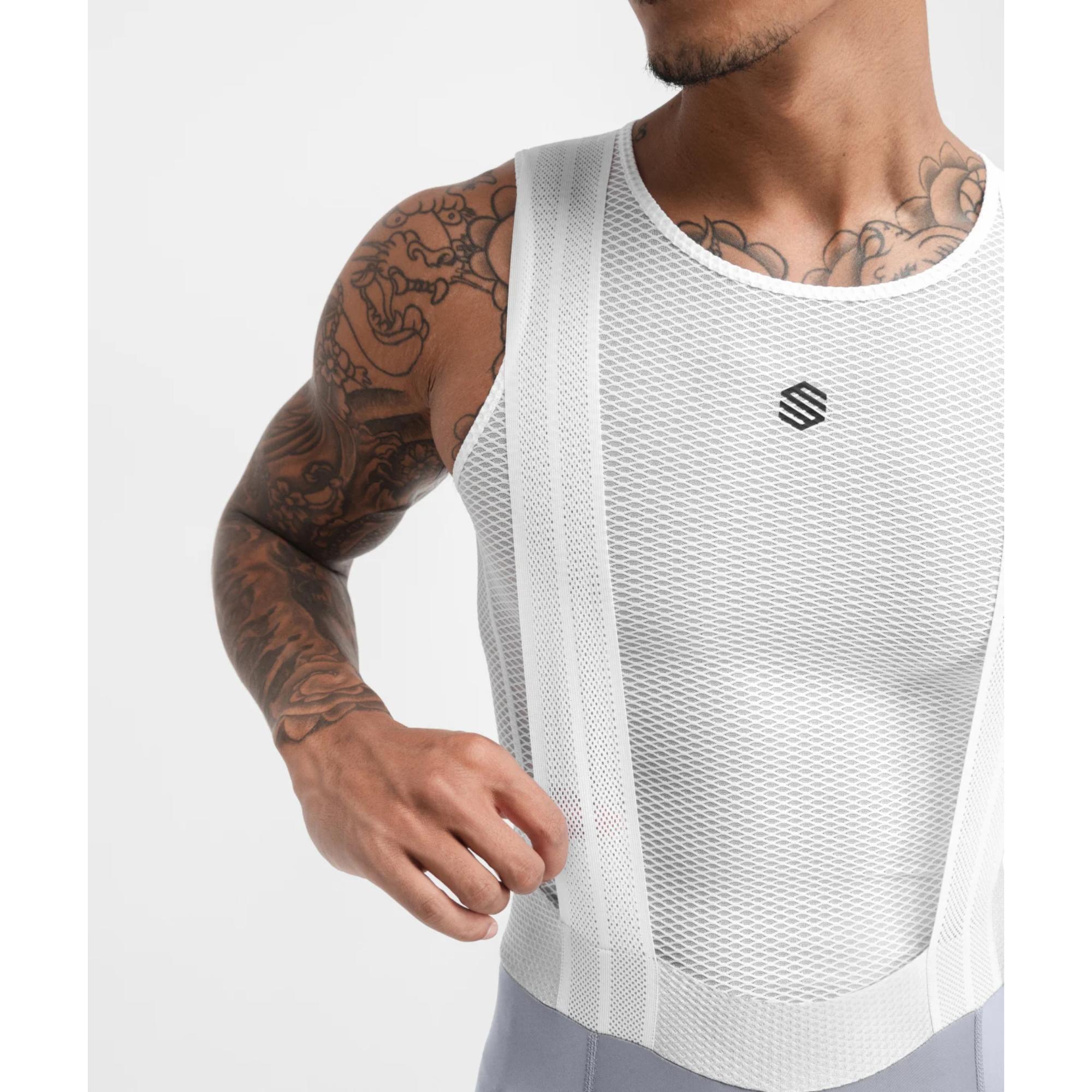 Culotte ciclismo corto con tirantes hombre Siroko BX Fassa 3/6