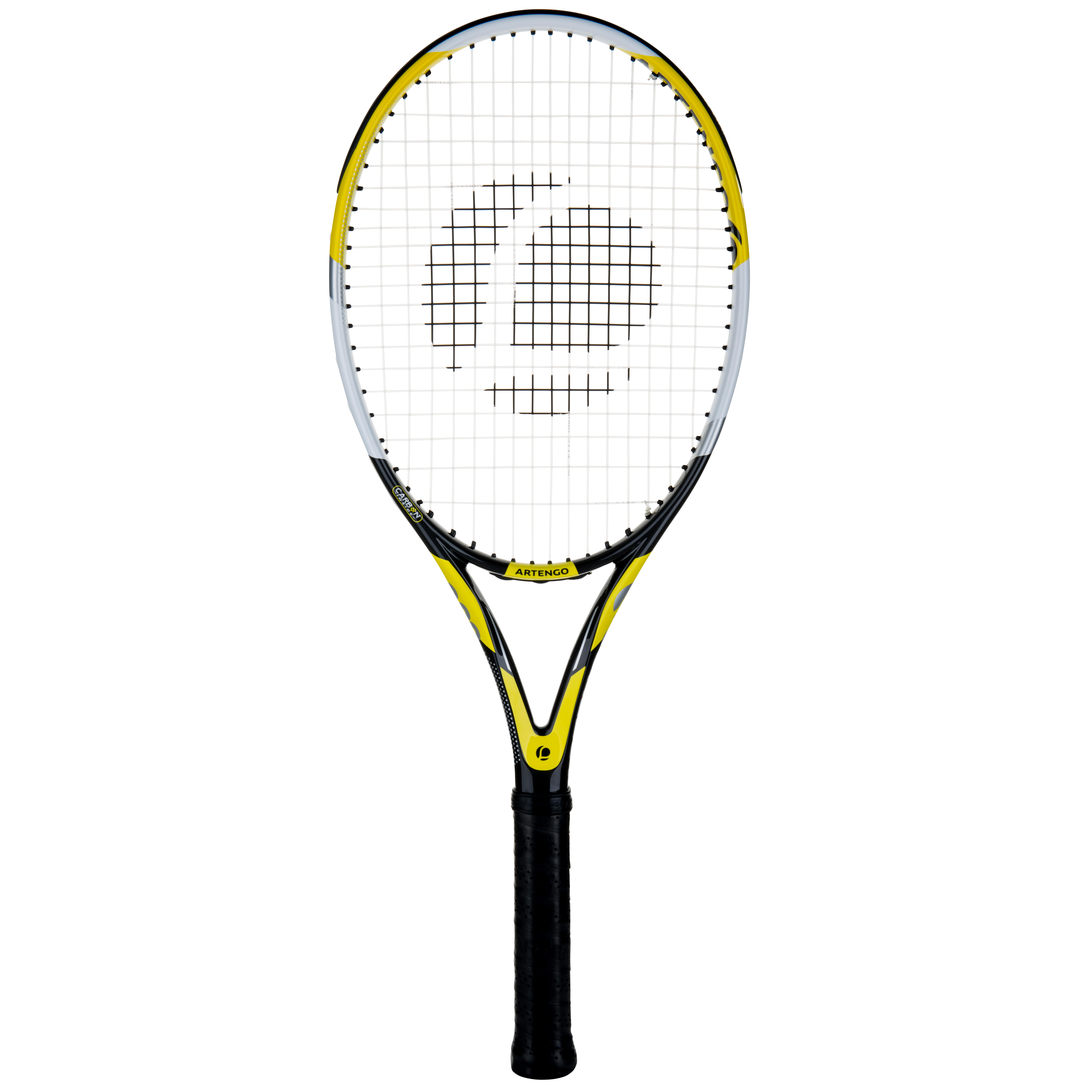 TR530 Adult Tennis Racket - Black/Yellow - Decathlon