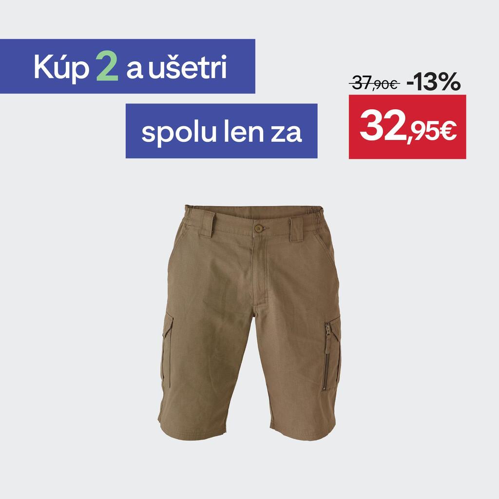 Kapsáčové bermudy 500 béžové