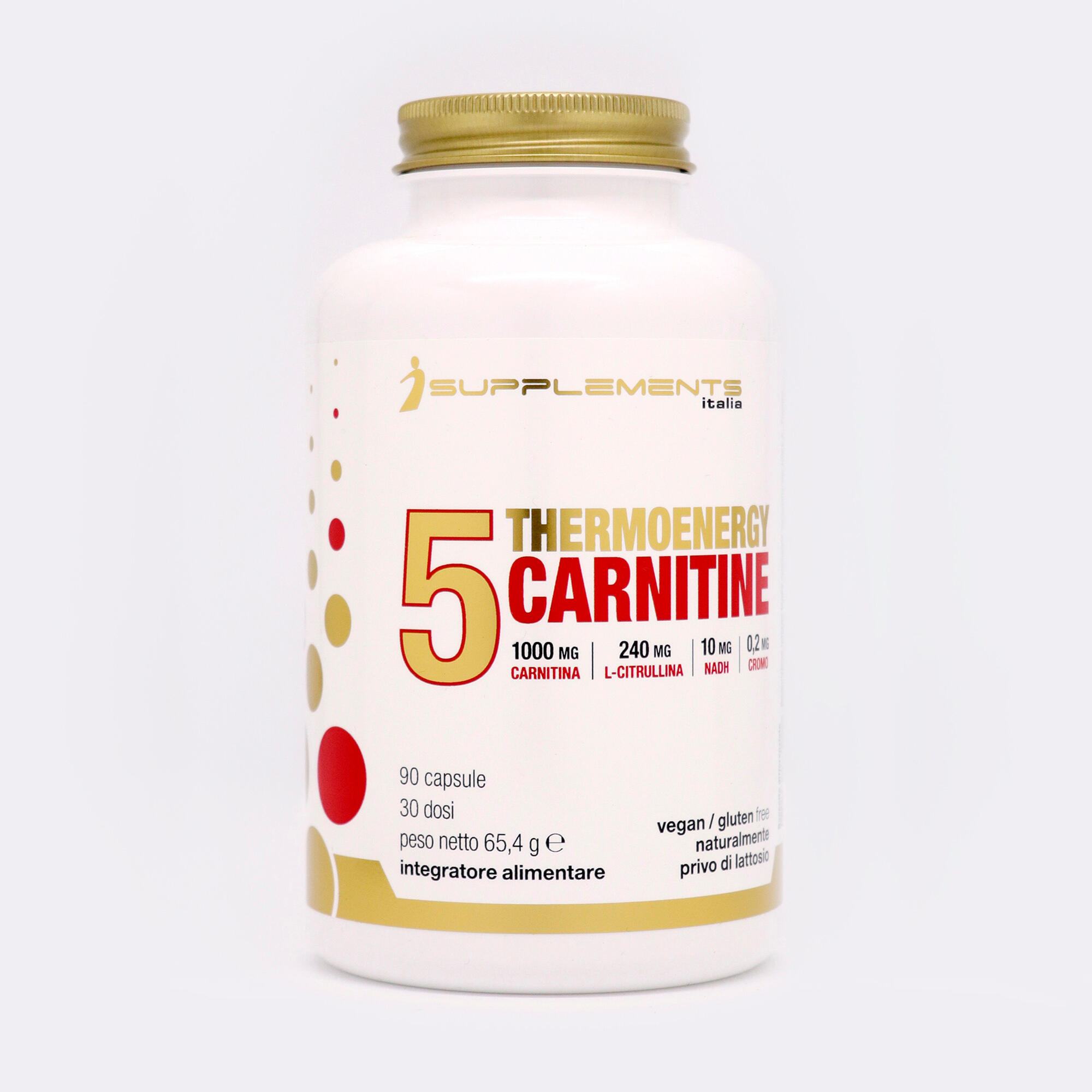 ISUPPLEMENTS ITA 5 THERMO ENERGY CARNITINA 90 cps