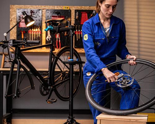 Cambiar el rodamiento de la rueda trasera de MTB