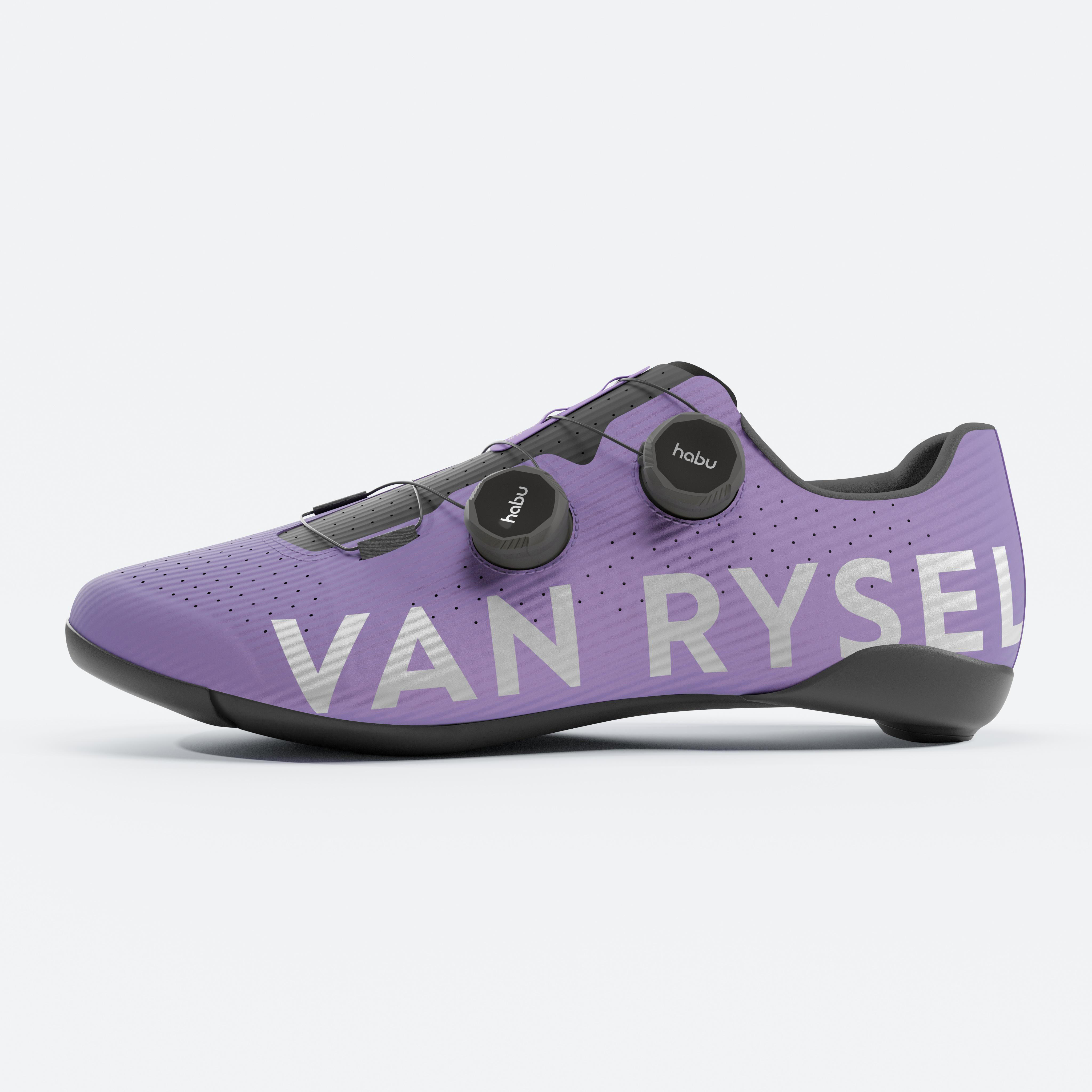 Decathlon UK Road Cycling Shoes Van Rysel Rcr R - Purple | FREE Click & Collect at Stores and Asda. 365 Days return available.