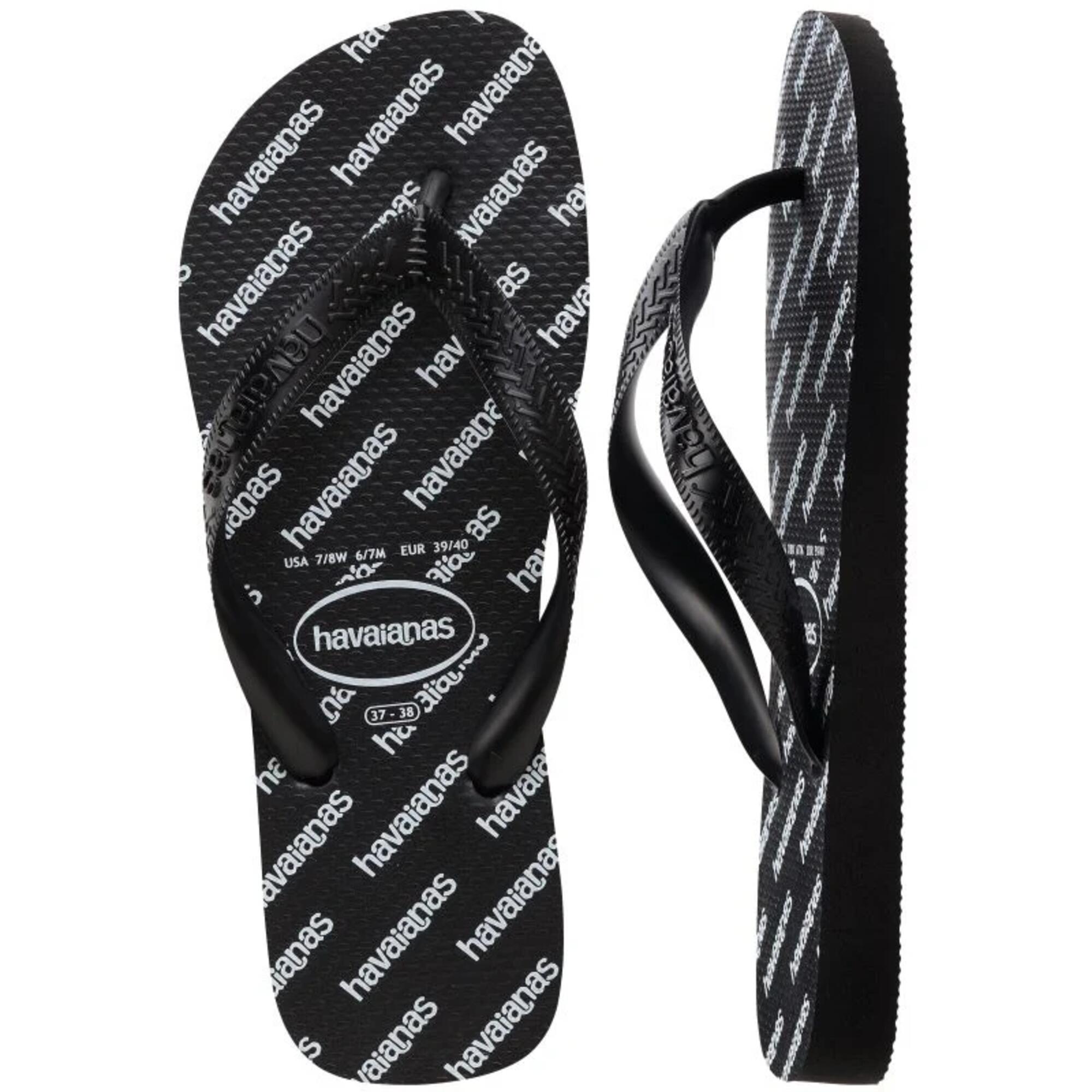Chanclas playa Hombre Havaianas dedo logo 2/3