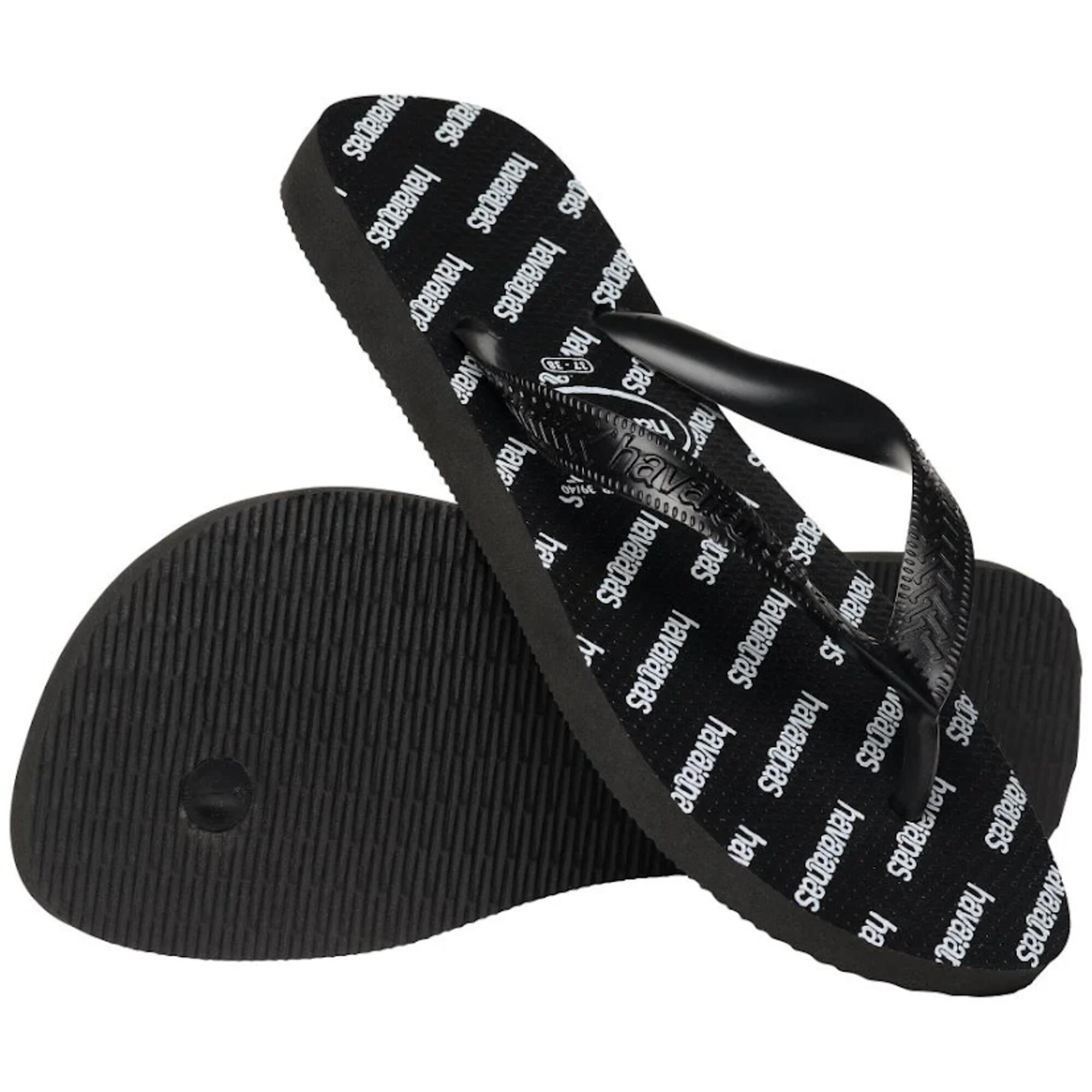 Chanclas playa Hombre Havaianas dedo logo 1/3