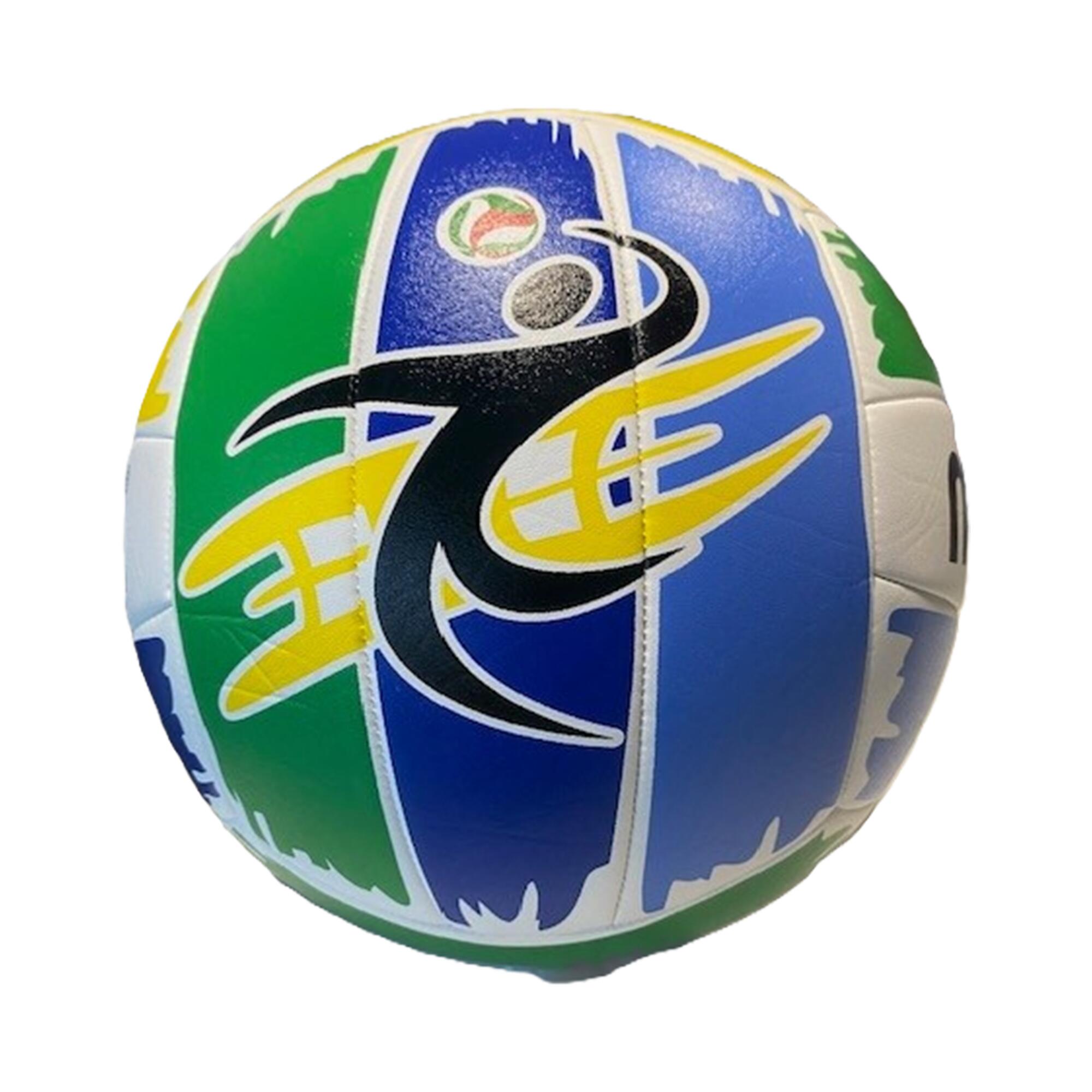 Pallone beach volley Molten 25 verde blu giallo 3/3