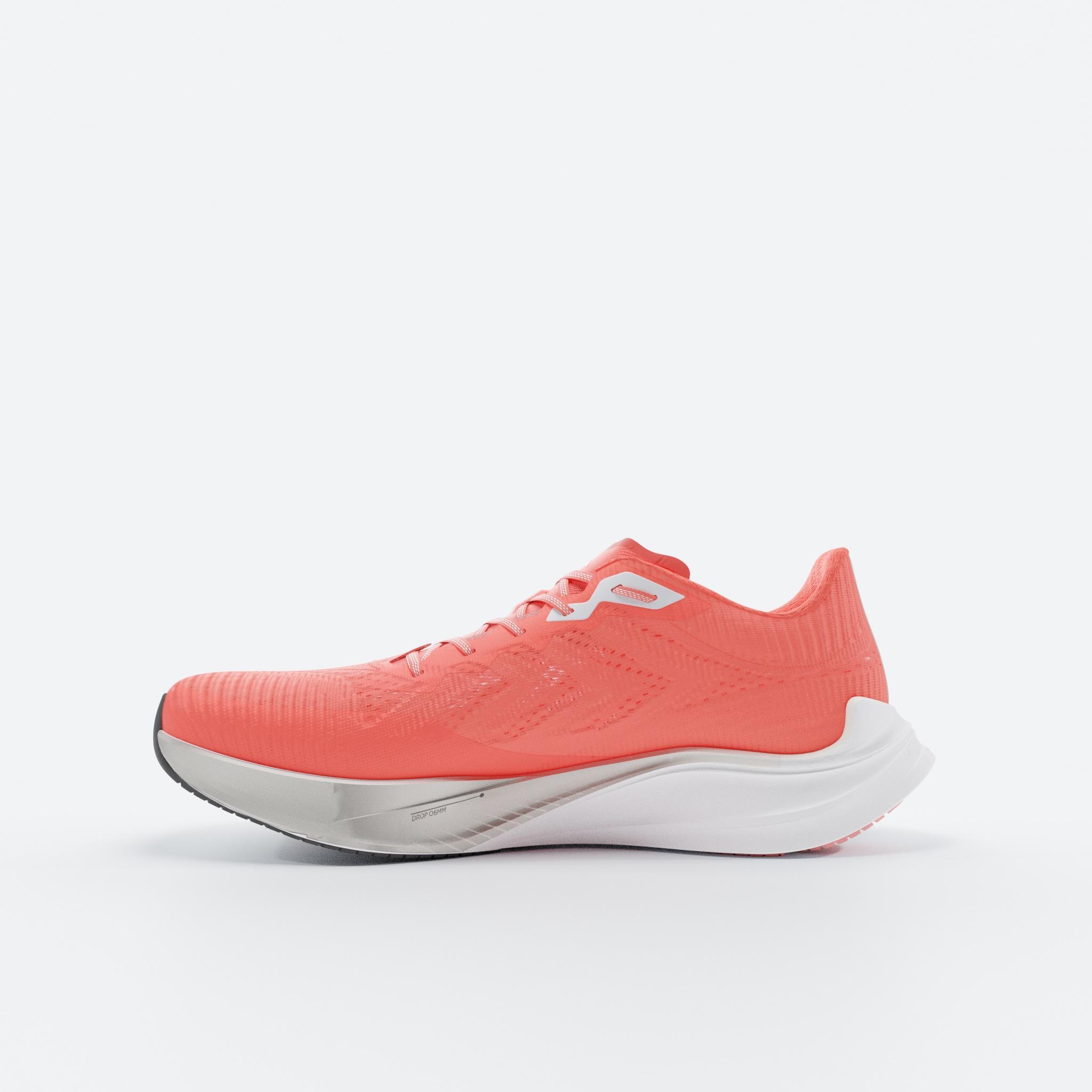 KIPRUN KD900 Light Women's running shoes - Pink/ Grey 3/8