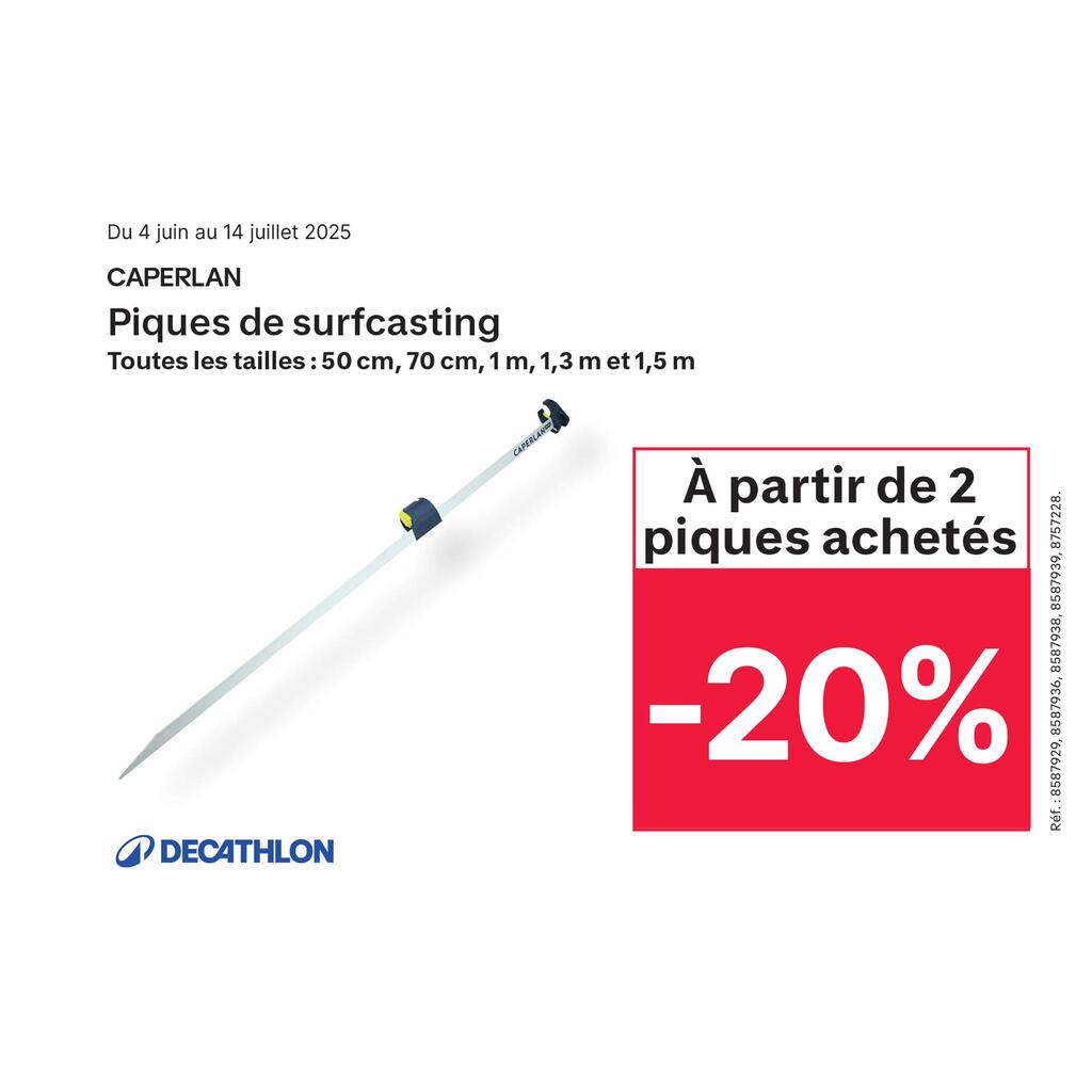 Pique de surfcasting BKS 70