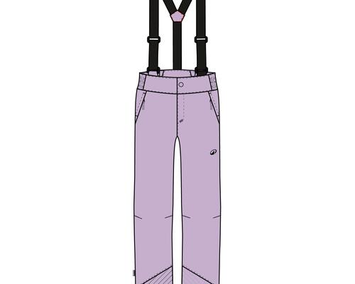 Highlights pantalon de ski 500 junior violet
