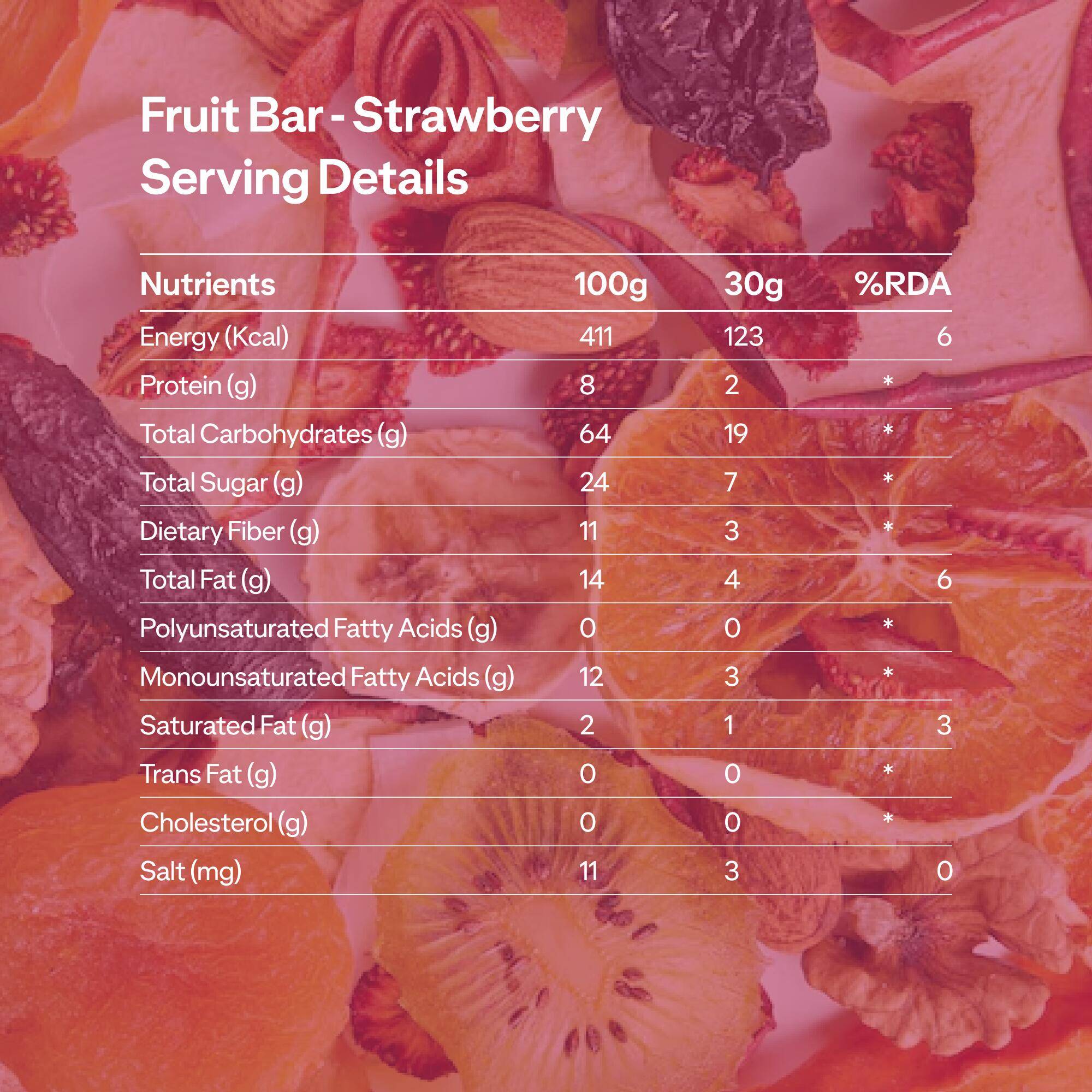 Fruit Bar Strawberry -  3