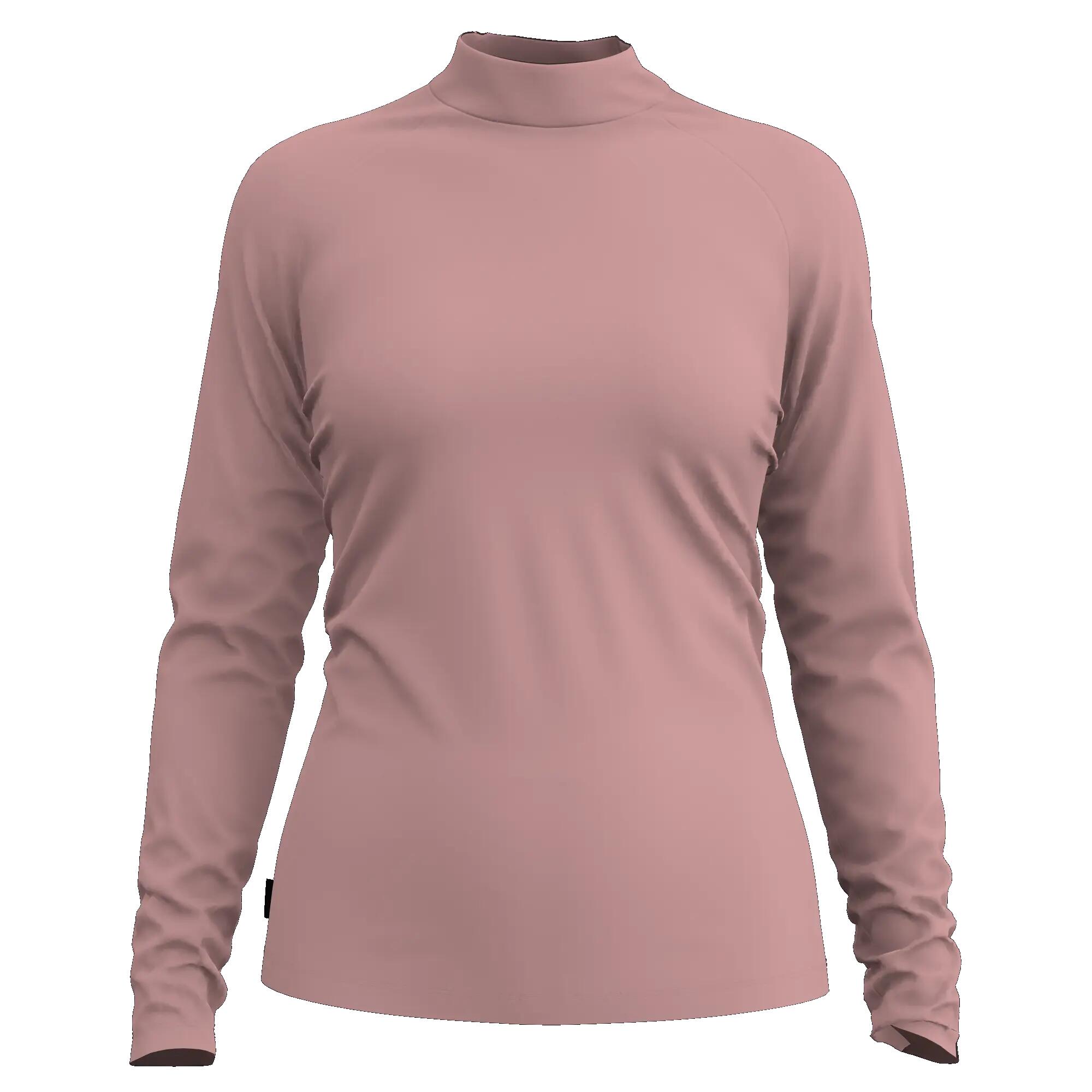 Prenda interior térmica de esquí cálida y transpirable mujer, BL 500 rosa  17/18