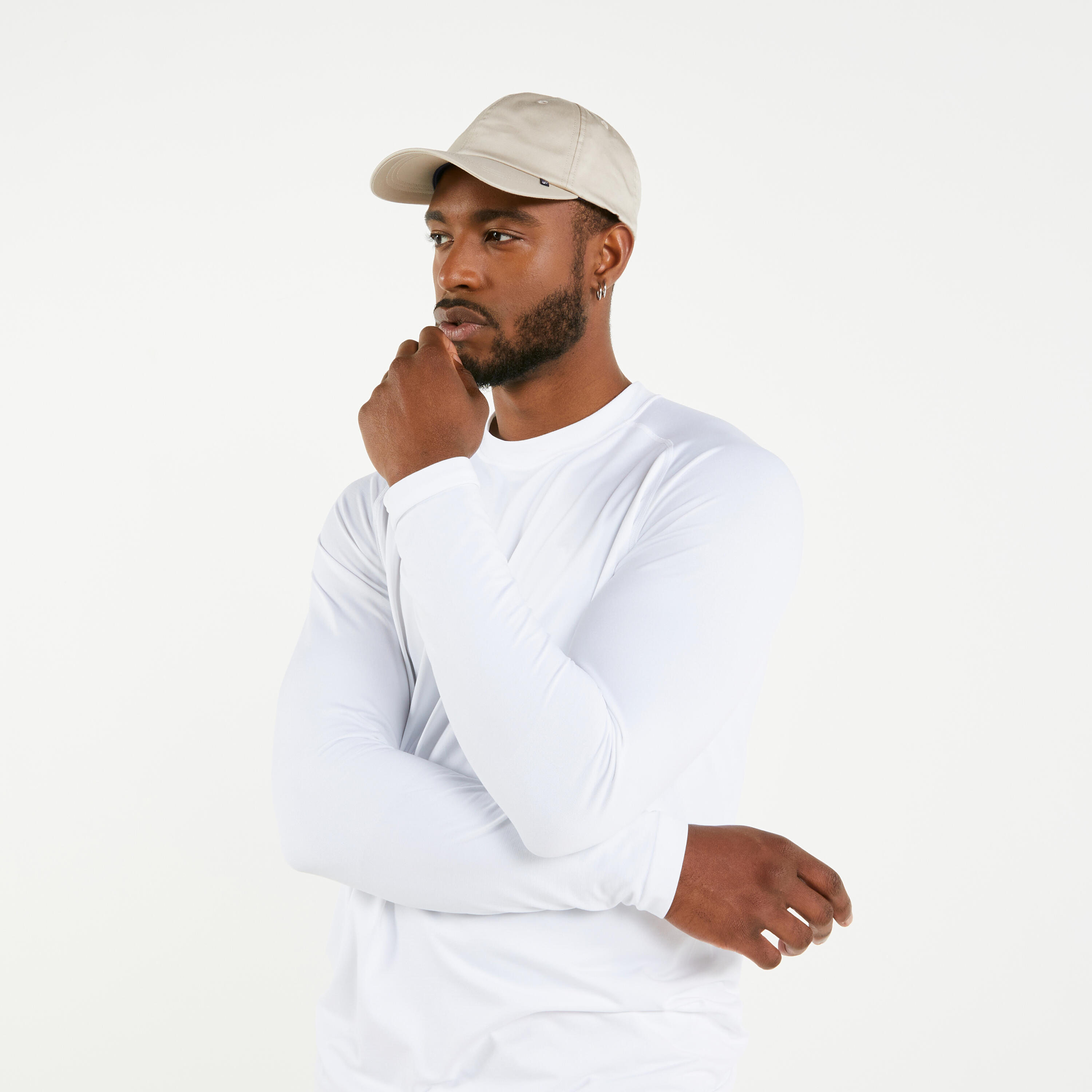 Adults’ Cap Boat Sailing 100 - Beige new 4/8
