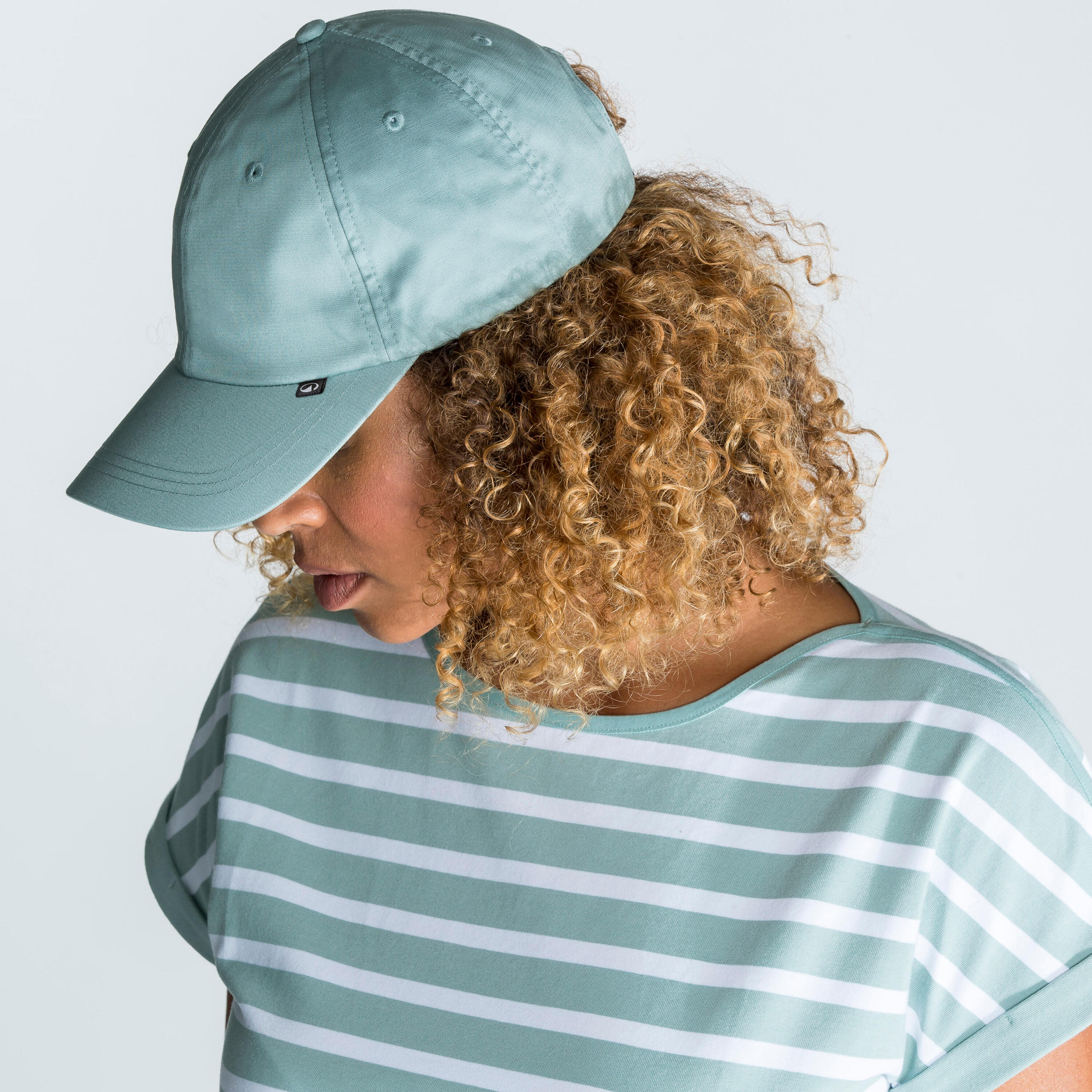 Segelcap Sailing 100 Baumwolle Damen/Herren khaki 20/23