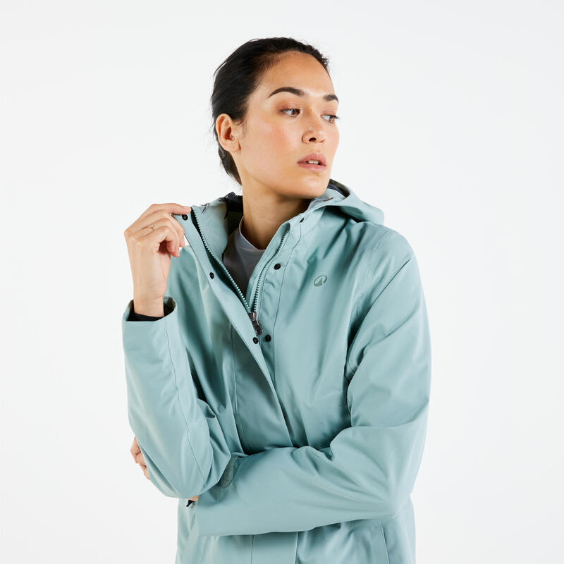 Ciré femme imperméable sailing 500 vert clair
