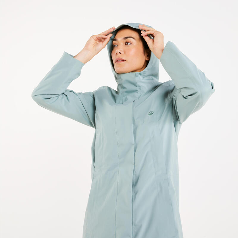 Ciré femme imperméable sailing 500 vert clair
