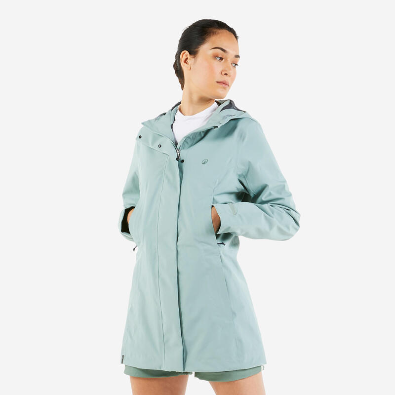 Ciré femme imperméable sailing 500 vert clair
