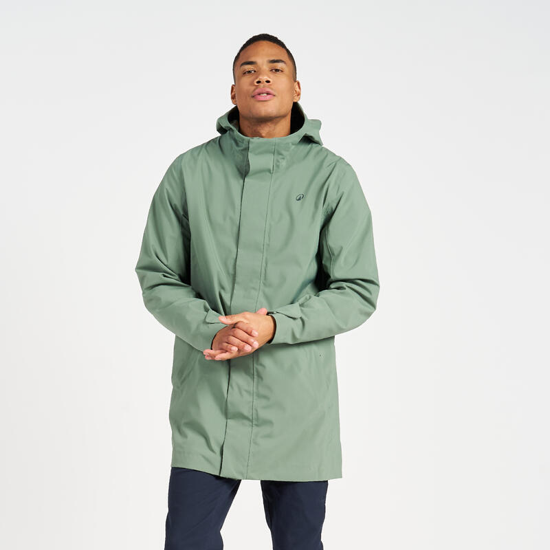 Ciré homme imperméable  coupe vent sailing 500 kaki