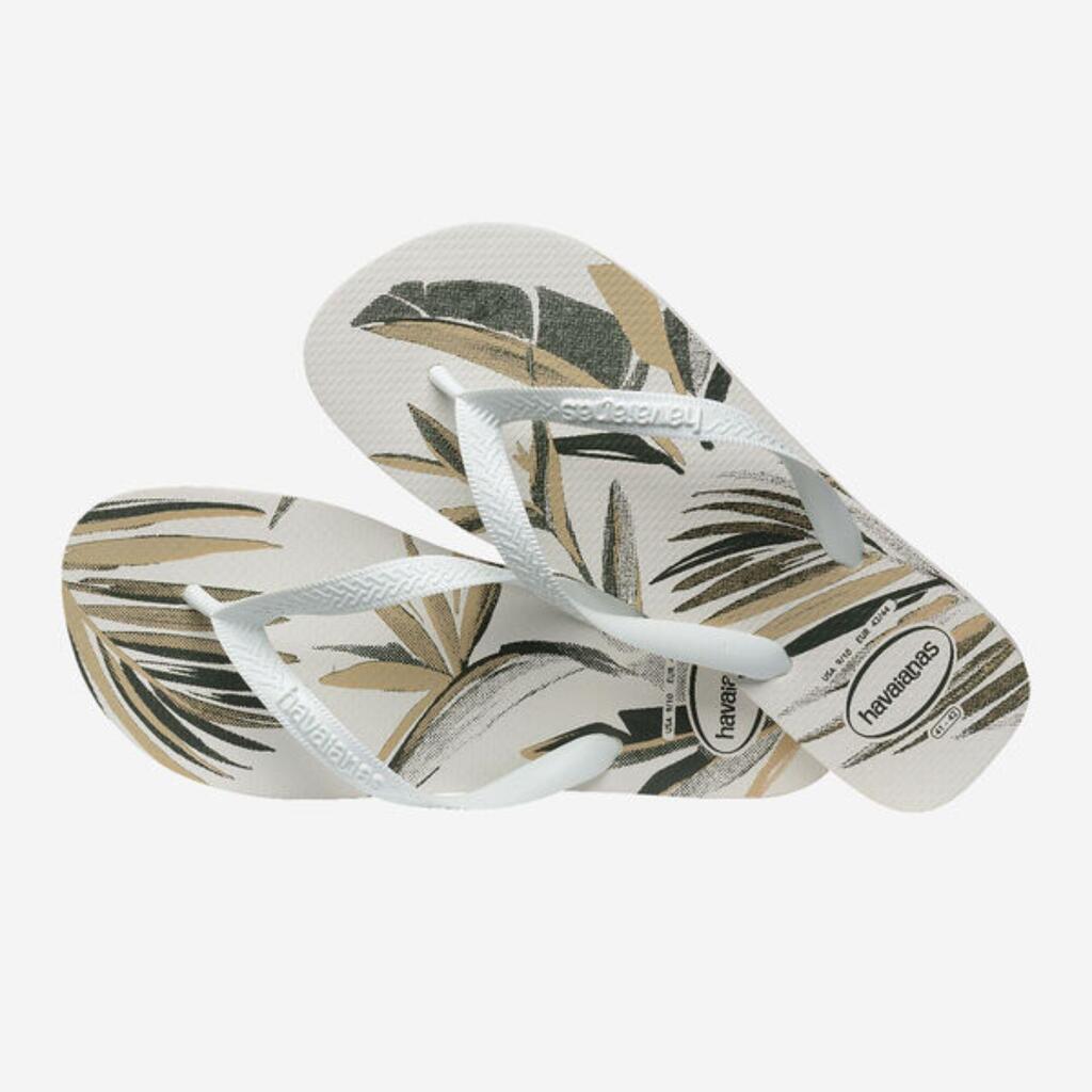 Tong Havaianas Homme ALOHA WHITE GREEN OLIVE