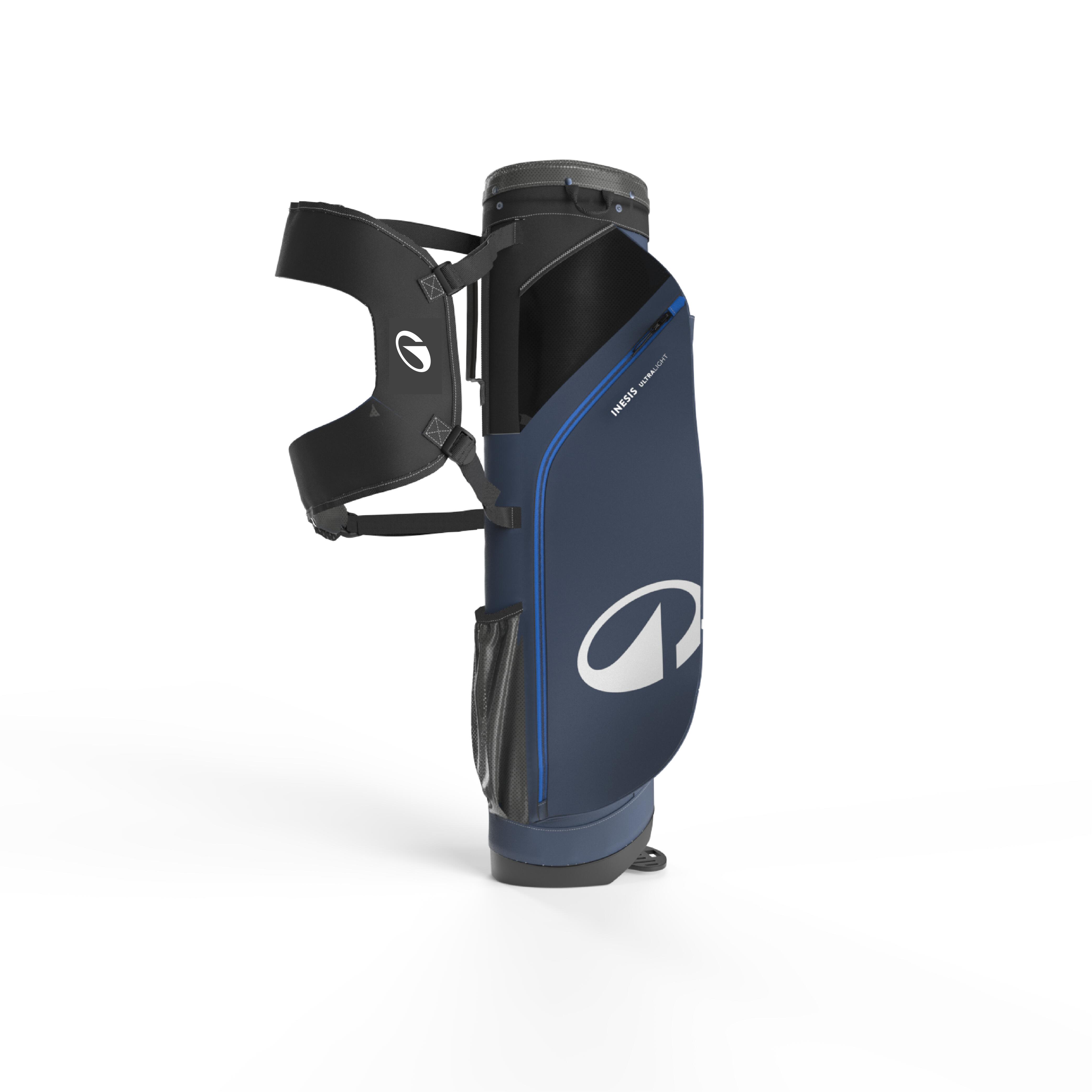 Light golf stand bag navy blue