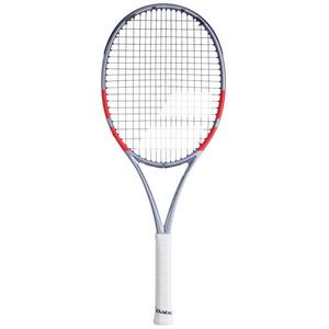 Raqueta de tenis adulto - Babolat Pure Strike 100 16x19 gris naranja 2025 300 g