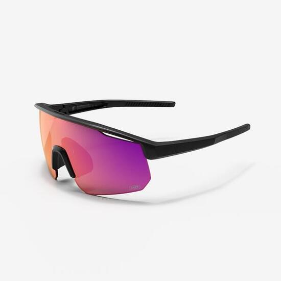 Fahrradbrille Perf 500 Light HD Kat. 3 Damen/Herren schwarz